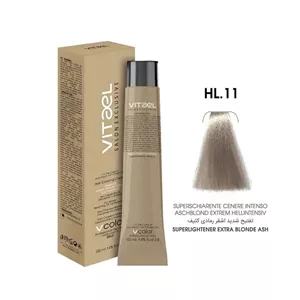 رنگ مو ویتاال (vitael) شماره 11.11 فوق روشن دودی قوی حجم 100 میلی‌لیتر