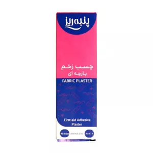 چسب زخم پارچه ای پنبه ریز (Panberes) مدل Plaster بسته 10 عددی