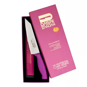 چاقو و چاقو تیزکن ثمین دست زنجان مدل SDZN722-114 | بنفش