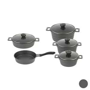 سرویس پخت و پز 9 پارچه تکنو مدل اورس | طوسی