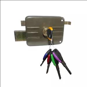 قفل حیاطی ایساتیس مدل is-1 | قهوه ای روشن