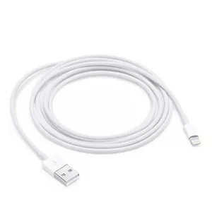 کابل تبدیل USB به لایتنینگ فاکسکان مدل fgj8883 طول 1 متر سفید