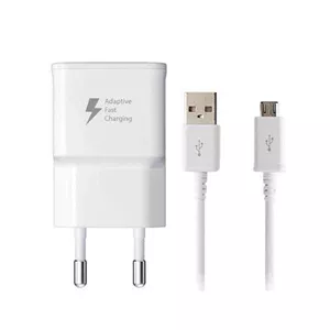 شارژر دیواری مدل Ep-Ta20Ewe A Plus به همراه کابل تبدیل Micro USB سفید