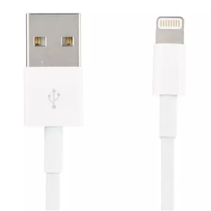 کابل تبدیل USB به لایتنینگ فاکسکان مدل 002 طول 1 متر سفید