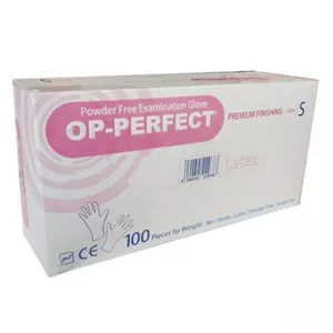 دستکش لاتکس OP-PERFECT بسته 100 عددی