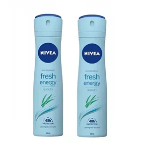 اسپری ضد تعریق زنانه نیوآ (Nivea) مدل Fresh energy حجم 150 میلی لیتر بسته 2 عددی