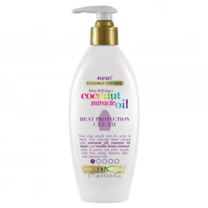 کرم مو او جی ایکس (OGX) سری Heat Protection مدل Coconut Oil حجم 177 میلی لیتر