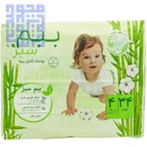 پوشک ببم جدید سایز 4 چهار (7تا18 کیلوگرم) بسته 34 عددی ا bebem new Size 4 Diaper Pack of 34