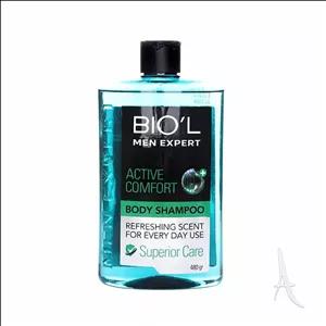 شامپو بدن مردانه بیول مدلactive comfort