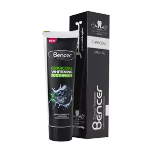 خمیر دندان ذغالی سفید کننده حرفه ای دندان بنسر