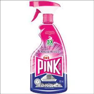 پاک کننده غیر اسیدی آشپزخانه و اجاق گاز و سطوح پرچرب پینک750میل  بی رنگ