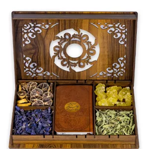 جعبه پذیرایی دمنوش مدل مرمر 180 گرم