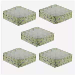 ارگانایزر کودک اوشن هوم مدل 16 خانه بسته 5 عددی | کرم