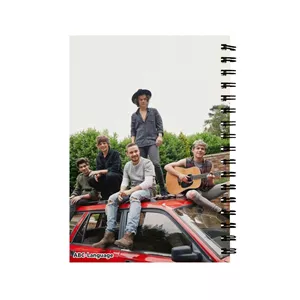 دفتر زبان طرح One Direction کد DZ-060 چند رنگ