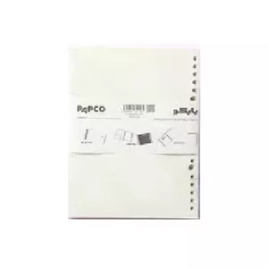 یدک کلاسوری A5 پاپکو (Papco) رنگ سفید 100 برگ