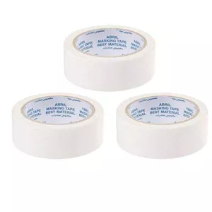 چسب کاغذی آبریل مدل 16yard عرض 4 سانتی متر بسته 3 عددی