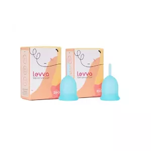 کاپ قاعدگی لیوا فارما (Levva pharma) مدل Plus سایز کوچک مجموعه 2 عددی 