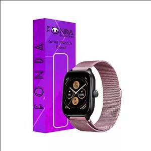بند فوندا پلاس مدل میلانس مناسب برای ساعت هوشمند شیائومی ‌GTS طلایی