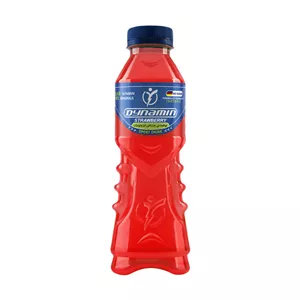 نوشابه ویتامینه ورزشی ایزوتونیک داینامین با طعم توت فرنگی - 500 میلی لیتر