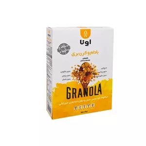 جو دوسر پرک GRANOLA ( ۲۵۰ گرمی) نوتلا و فندق