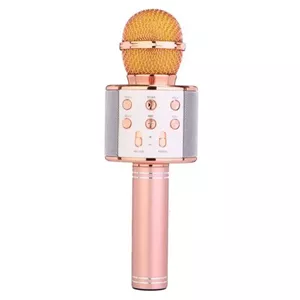 میکروفن اسپیکر مدل ws-858 رزگلد
