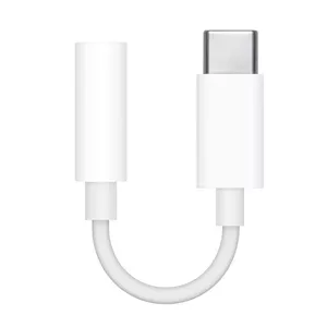 مبدل تایپ سی به جک 3.5 میلیمتری اپل Apple Type-C To Headphone Jack سفید