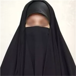 پوشیه ساده زنانه