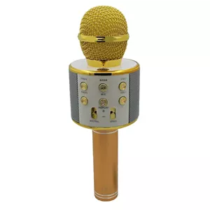 میکروفن اسپیکر مدل ws-858 طلایی