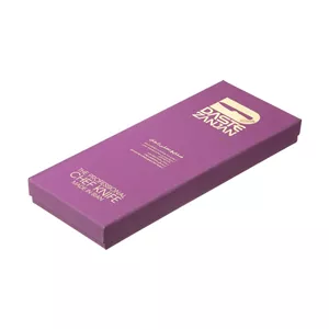 چاقو ثمین دست زنجان مدل SDZB722-114 به همراه سنگ چاقو تیز کن | قهوه‌ای روشن براق