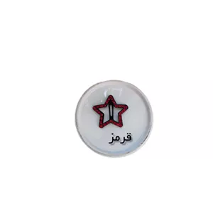 سنجاق مو زنانه مدل تق تقی مو طرح ستاره نگین دار کد 091 صورتی