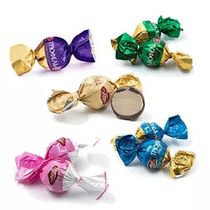 میکس شکلات ترافل اوکراینی abk بسته 250 گرمی