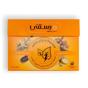 دمنوش جنسینگ و چای سفید رستنی