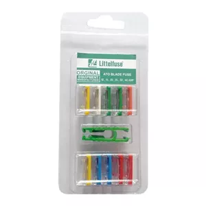 فیوز کارتی خودرو مدل Littlefuse کد 01 مجموعه 10 عددی