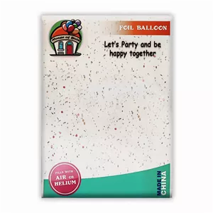 بادکنک فویلی مدل عدد 2 | آبی کم‌رنگ