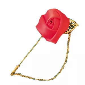 گل سینه زنانه کد Ki 3927 01  قرمز Code 15572366