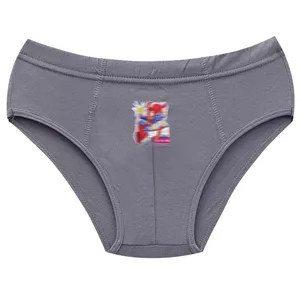 شورت پسرانه کوزا مدل اسلیپ پنبه ای کد 4596 رنگ طوسی 6 تا 8 سال