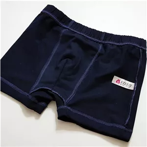 شورت پسرانه کوزا مدل پادار پنبه ای کد 4595 رنگ سرمه ای 6 تا 8 سال