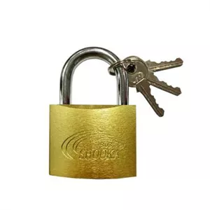 قفل آویز شوکا مدل SH-32 رنگ طلایی