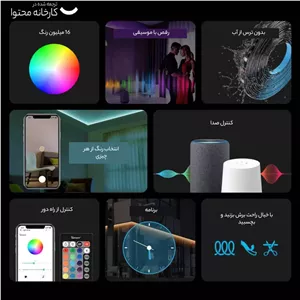 پکیج روشنایی هوشمند سونوف مدل استریپ لایت RGB مشکی گارانتی 24 ماهه خانه هوشمند تویا ایران