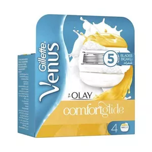 تیغ یدک ژیلت مدل Comfort Glide بسته 4 عددی