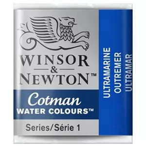 قرص آبرنگ وینزور اند نیوتن رنگ ULTRAMARINE مدل COTMAN