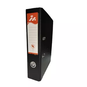 زونکن کتان لبه فلز بزرک 4.5 سانت برتر سایز a4 مشکی