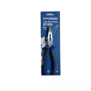 انبر دم باریک هیوندای مدل HT1608 سایز 8 اینچ آبی