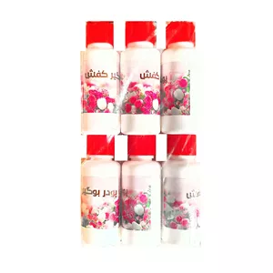 پودر بوگیر کفش بسته 6 عددی مارک گل