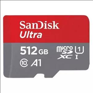 کارت حافظه microSDXC سن دیسک مدل Ultra A1 کلاس 10 استاندارد UHS-I سرعت 150MBps ظرفیت 512 گیگابایت با گارانتی 36 ماهه حافظه طلایی تهران