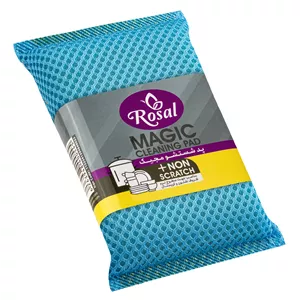 پد شستشو مجیک رزال کد 400545 سبز فسفری