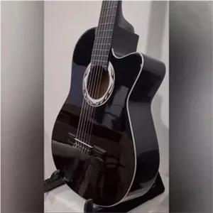 گیتار دیاموند مشکی کاتوی و همراه با کیف ضدضربه و پیک(مضراب)