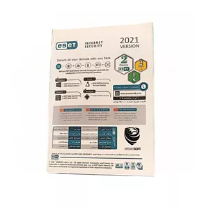 آنتی ویروس eset یکساله دوکاربر