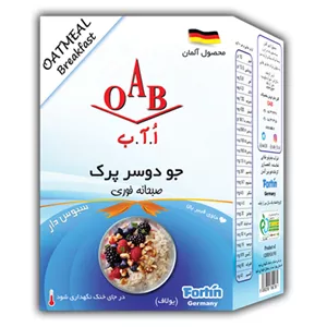جو دوسر پرک صبحانه فوری OAB وزن: 500گرم