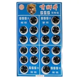 دکمه فشاری سایز دو مشکی بیست عددی کدDM020